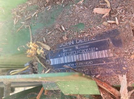 Image of John Deere 712FC equipment image 4