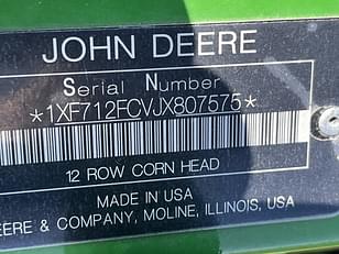 Main image John Deere 712FC 11