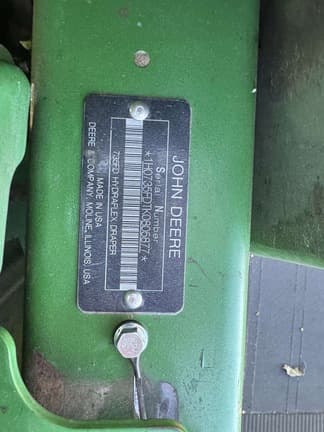 Image of John Deere 735FD equipment image 4