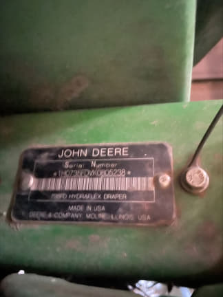 Image of John Deere 735FD equipment image 4
