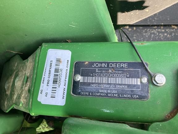 Image of John Deere 740FD equipment image 1