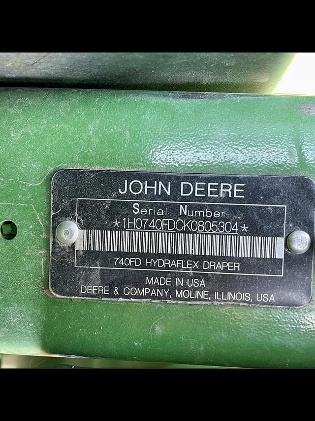 Image of John Deere 740FD equipment image 2