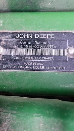 Image of John Deere 740FD equipment image 1
