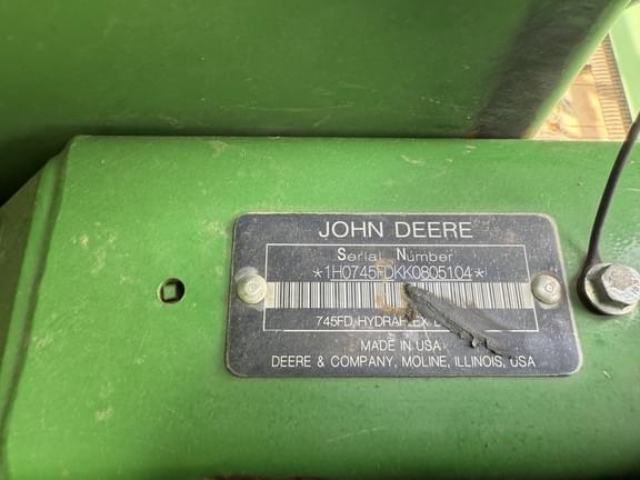 Image of John Deere 745FD equipment image 1