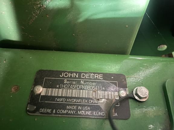 Image of John Deere 745FD equipment image 4