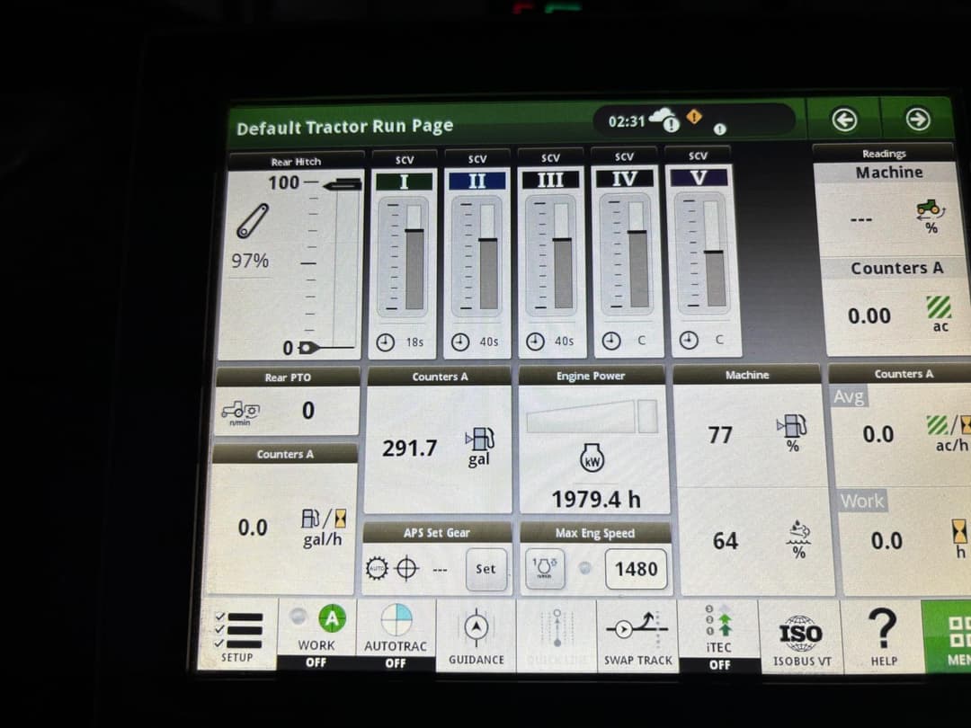 Image of John Deere 8245R Image 1