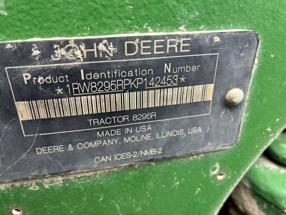 Image of John Deere 8295R Primary image