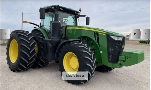 2019 John Deere 8400R Equipment Image0