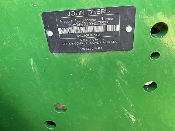 Image of John Deere 9470RX equipment image 4