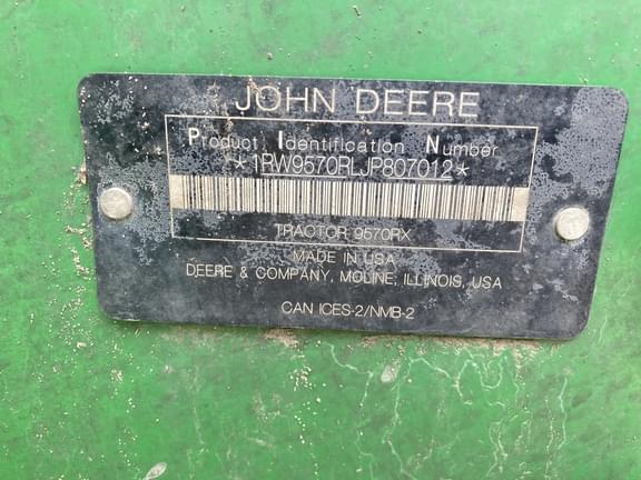 Image of John Deere 9570RX equipment image 1