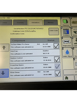 Image of John Deere GreenStar 2630 equipment image 1