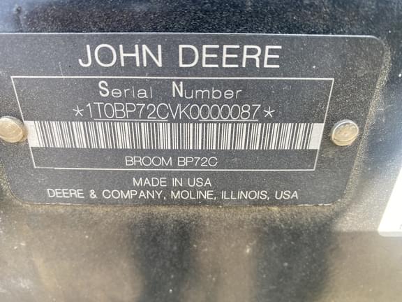 Image of John Deere BP72C Image 1