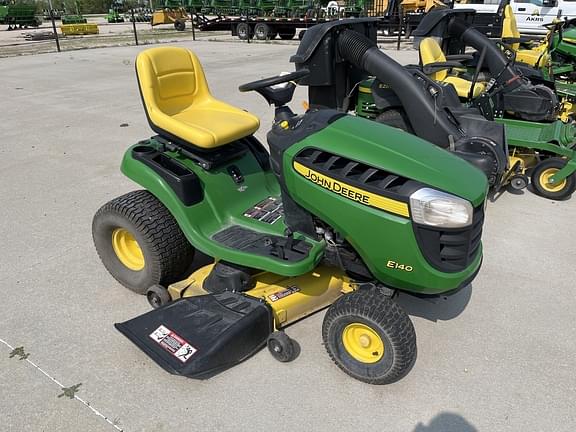 John deere best sale riding mower e140