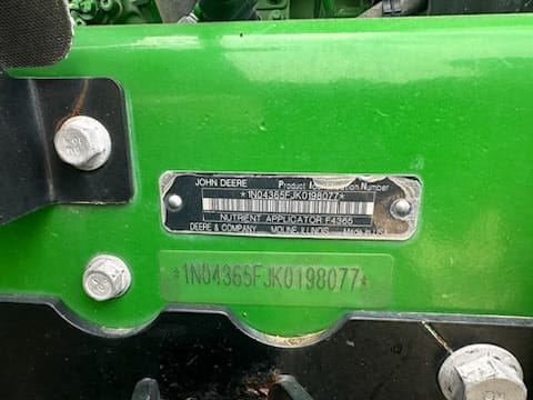 2019 John Deere F4365 Equipment Image0
