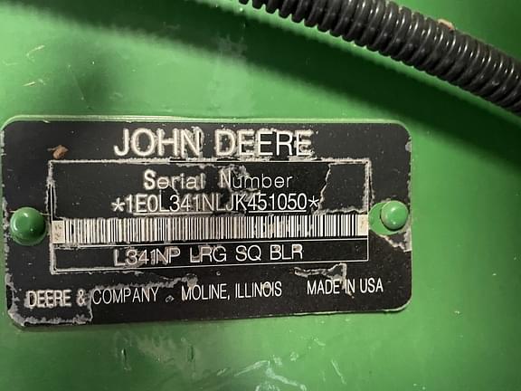 Image of John Deere L341 equipment image 2