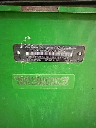 Image of John Deere R4023 equipment image 4