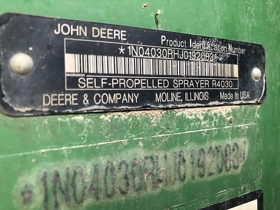 Image of John Deere R4030 equipment image 1