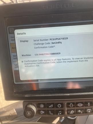 Image of John Deere S770 equipment image 2