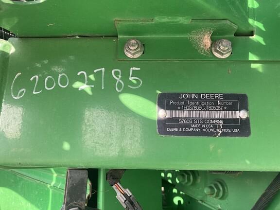 Image of John Deere S780 equipment image 4