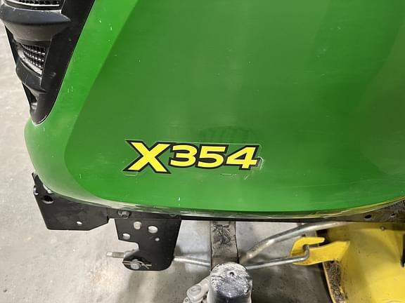 Image of John Deere X354 equipment image 4