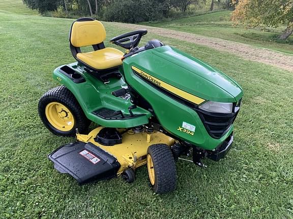 John deere x394 riding best sale lawn mower