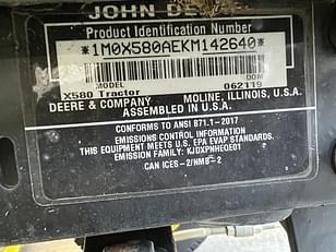 Main image John Deere X580 19