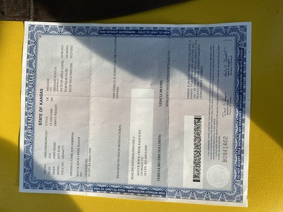 2019 John Deere XUV 835M Equipment Image0