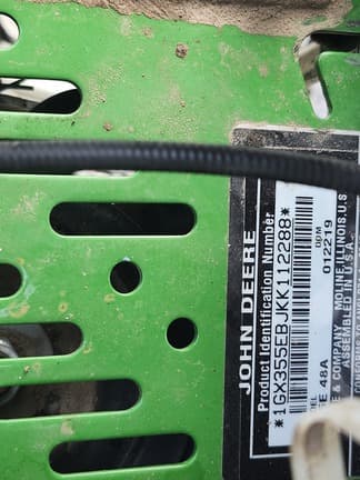 Image of John Deere Z355E equipment image 3