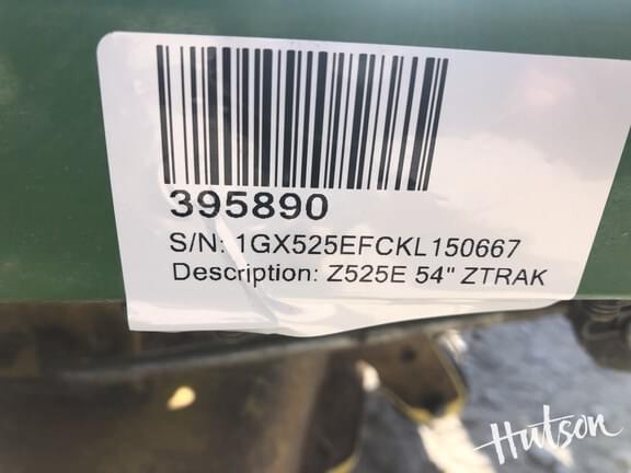 Image of John Deere Z525E equipment image 4