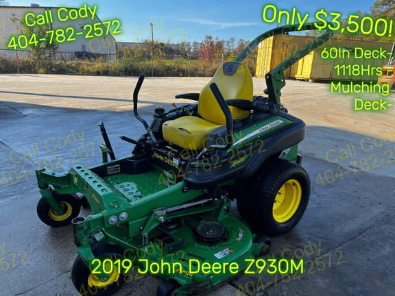 Main image John Deere Z930M