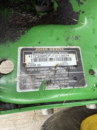 Image of John Deere Z930M equipment image 2