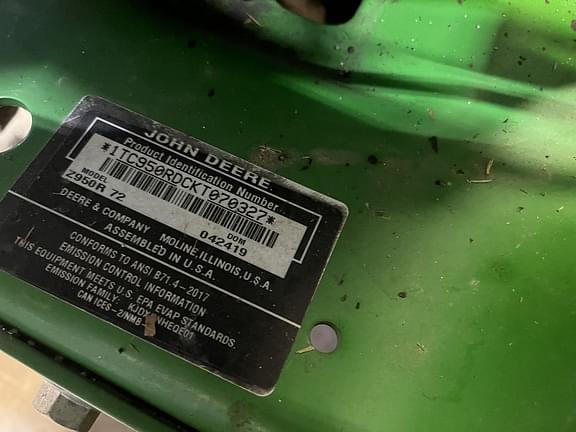 Image of John Deere Z950R equipment image 3