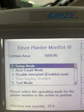 Image of Kinze 3600 equipment image 1
