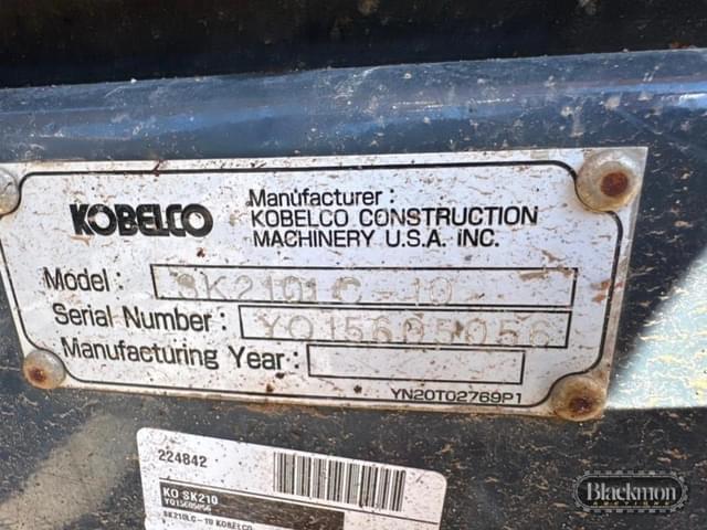 Image of Kobelco Sk210LC equipment image 4