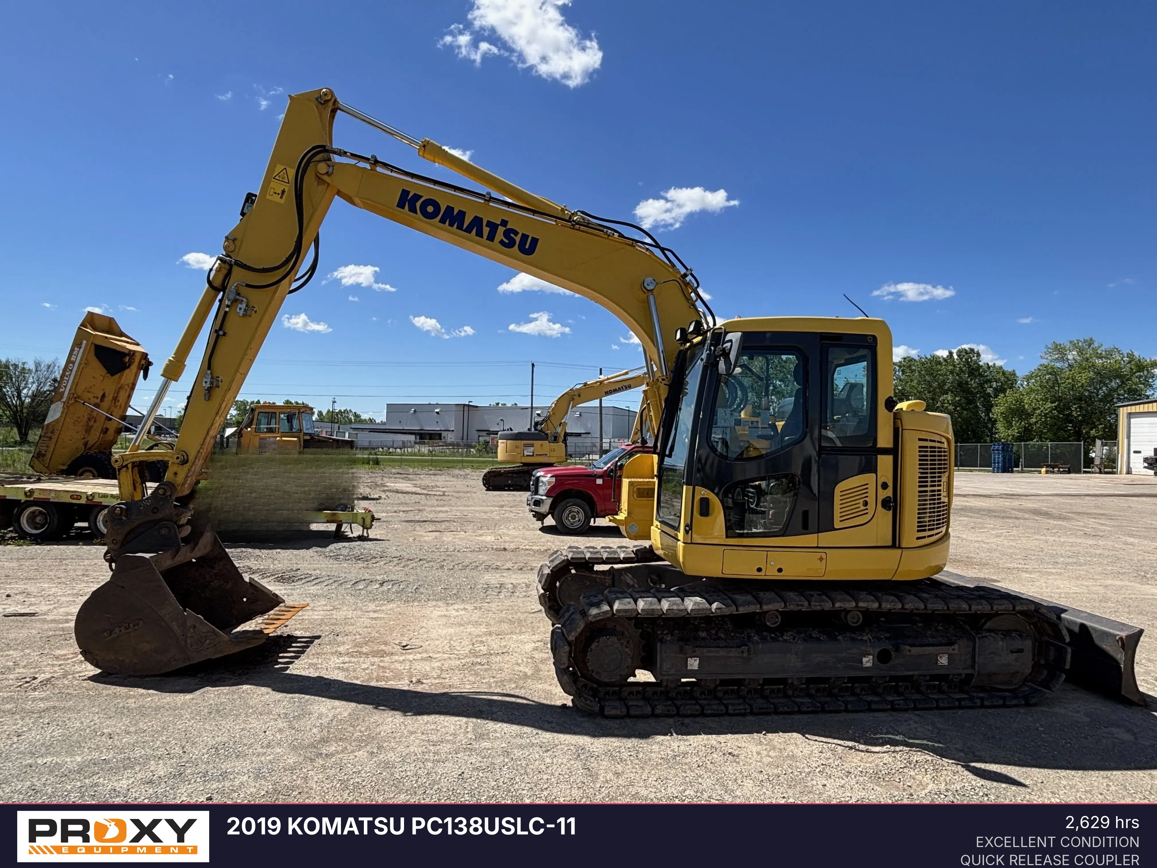 2019 Komatsu PC138USLC-11 Equipment Image0