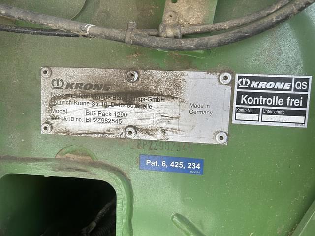 Image of Krone BP1290 equipment image 1