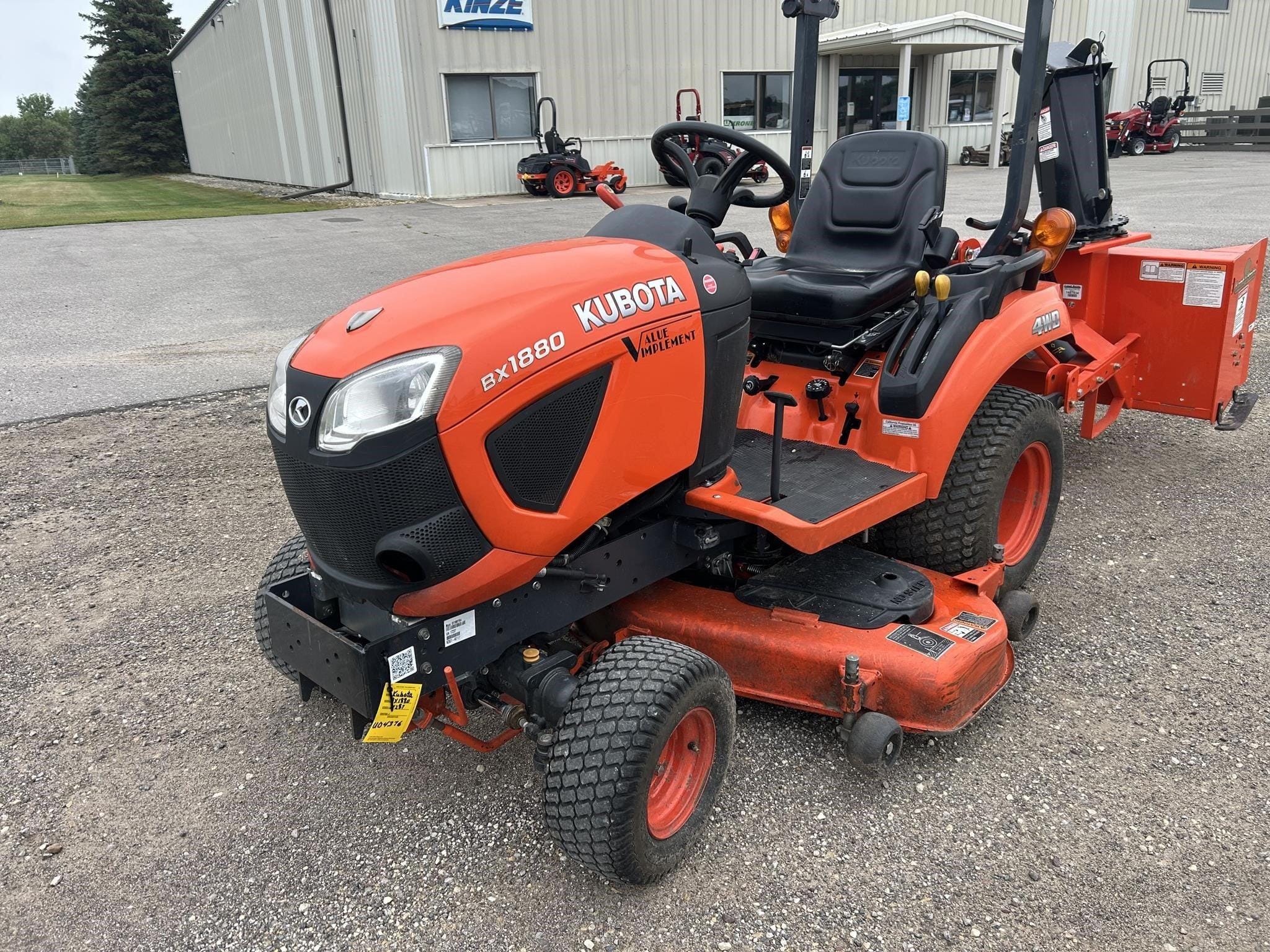 2019 Kubota BX1880 Equipment Image0