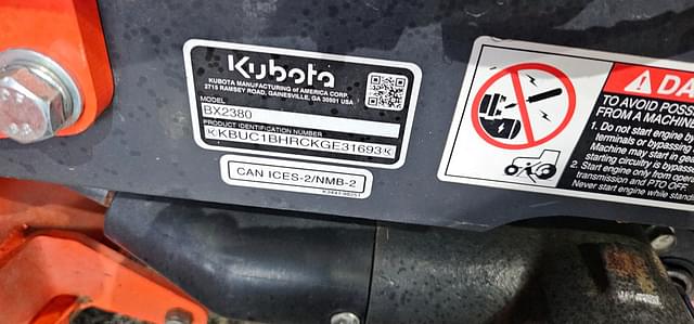 Image of Kubota BX2380 equipment image 3