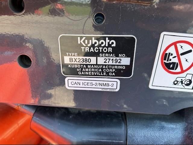 Image of Kubota BX2380 equipment image 2