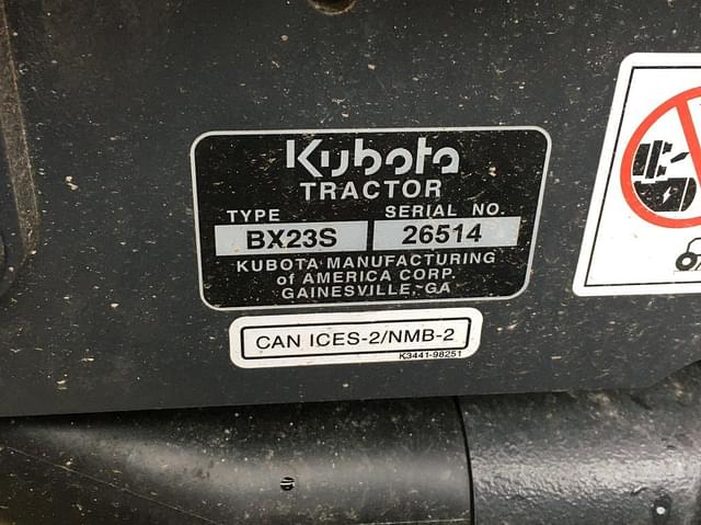 Image of Kubota BX23S equipment image 4