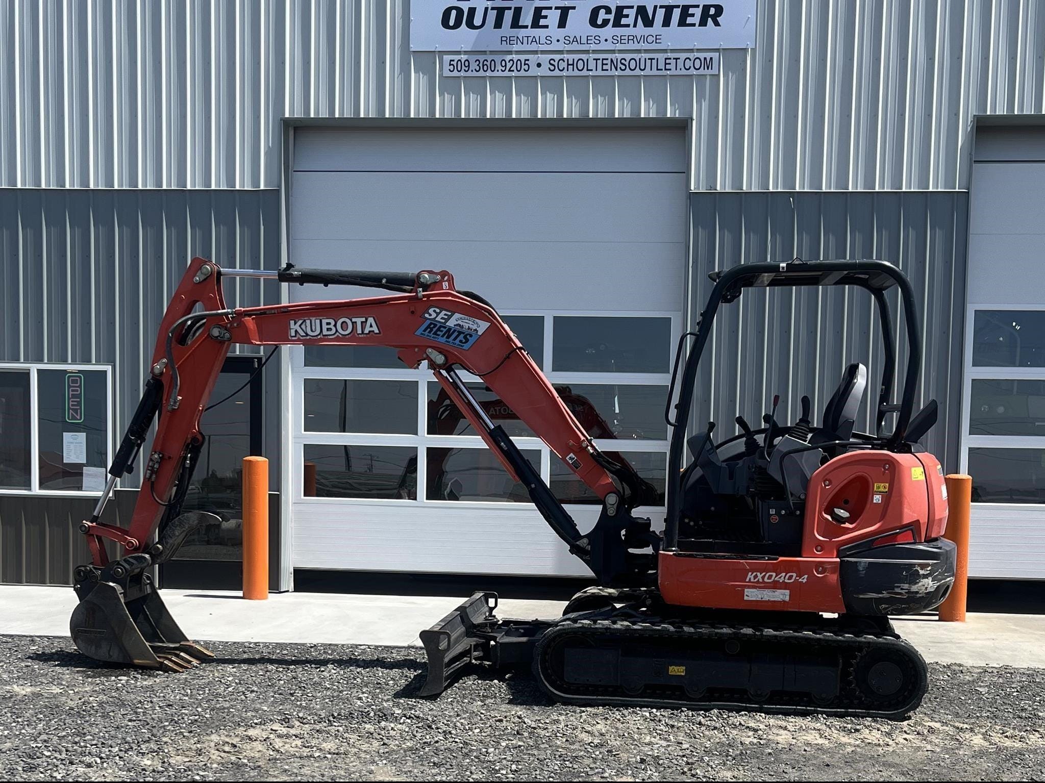 2019 Kubota KX040-4R1A Equipment Image0
