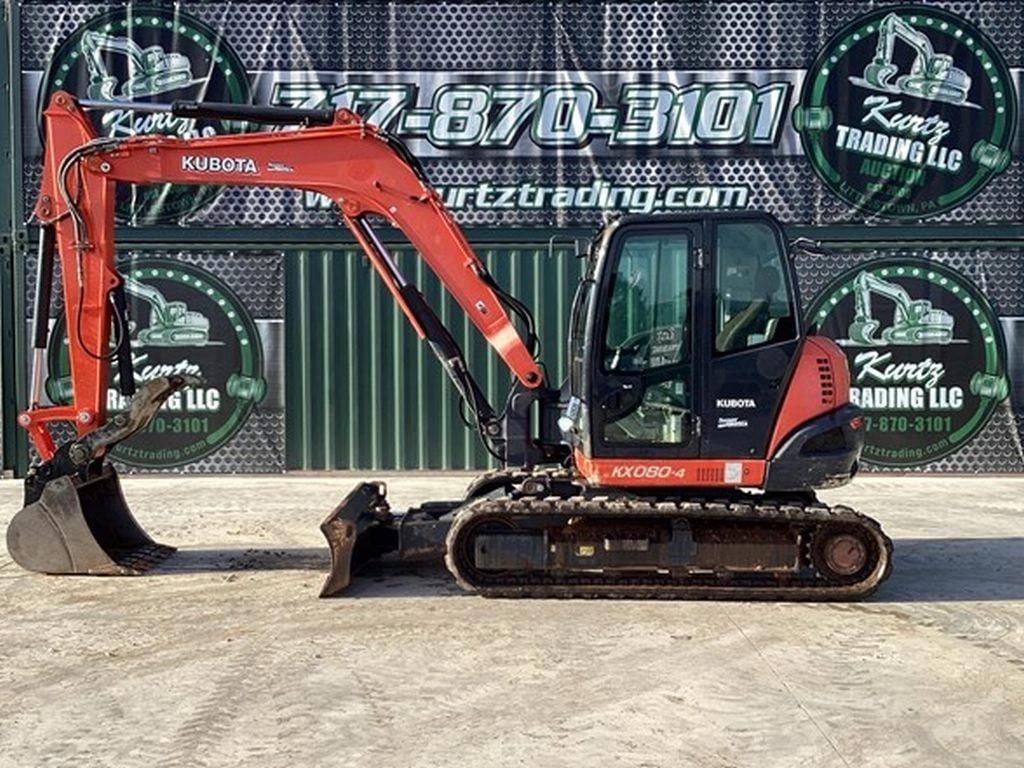 2019 Kubota KX080-4 Equipment Image0