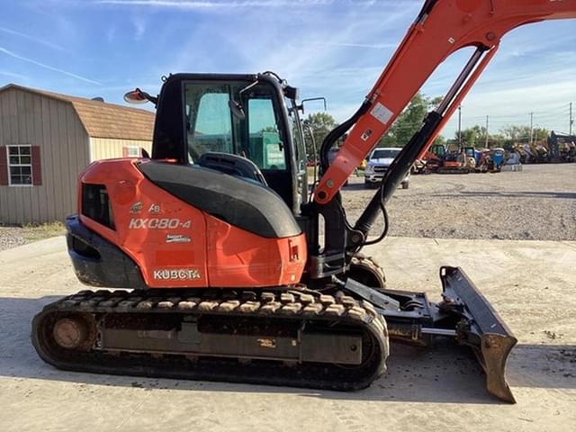 Image of Kubota KX080-4 equipment image 4