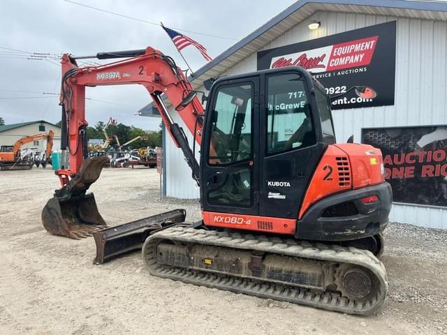 Image of Kubota KX080-4S equipment image 2
