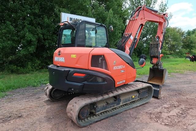 Image of Kubota KX080-4 equipment image 1