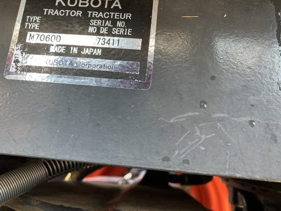 Image of Kubota M7060 equipment image 1