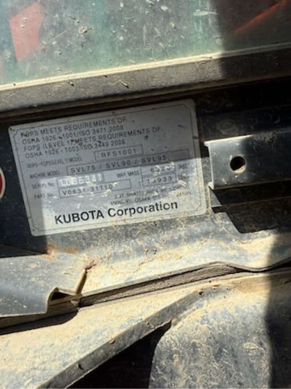 Image of Kubota SVL75-2 Primary Image