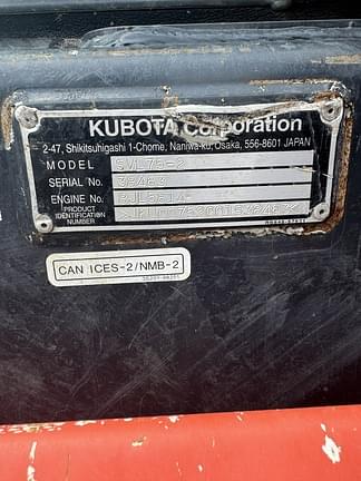 Image of Kubota SVL75-2 equipment image 4