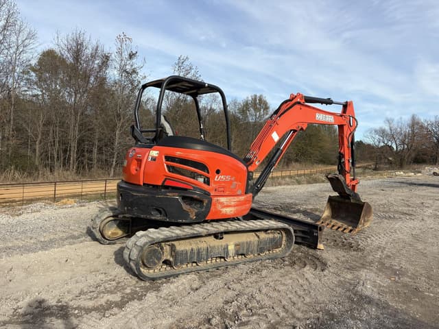 Image of Kubota U55-4 equipment image 2