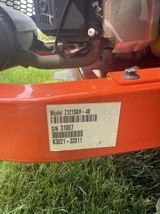 Image of Kubota Z121S equipment image 2